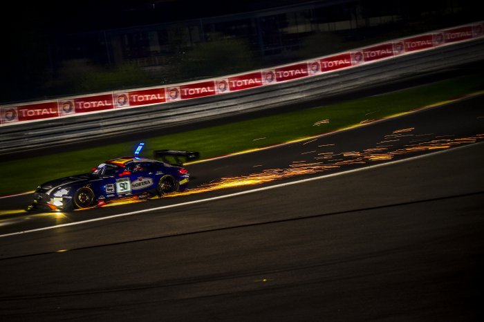 Raffaelle Marciello fastest in qualifying for the Total 24 Hours of Spa 