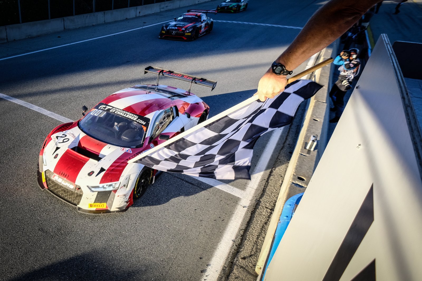 Audi take win and Intercontinental GT Challenge manufacturers' title, Mercedes-AMG driver Tristan Vautier new drivers’ champion