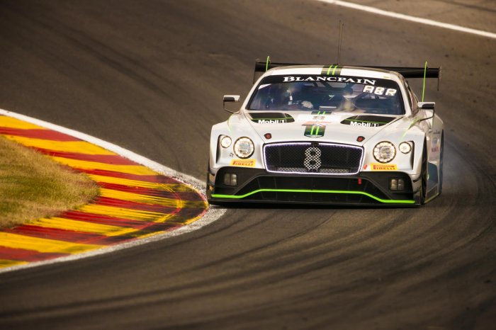 Four Pro Bentley Continental to contest 2019 Total 24 Hours of Spa