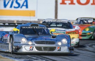 FIA GT 1998 Laguna Seca - #1 AMG-Mercedes CLK-LM Bernd Schneider Mark Webber | (c) John Brooks