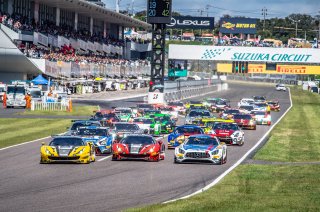 Race start Suzuka 10 Hours 2018 | Blanpain GT Series