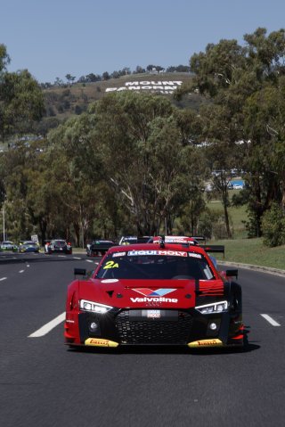 Audi Sport Team Valvoline Audi R8 LMS GT3 'Town to Track' parade Bathurst 12 Hour 2019 | Blanpain GT Series