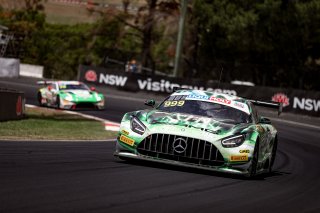 #999	Mercedes-AMG Team GruppeM Racing	Mercedes-AMG GT3	Felipe Fraga	Maxi Buhk	Raffaele Marciello Bathurst 12 Hour 2020 | Kevin Pecks, Vier Communication