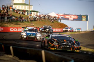#63	Orange 1 FFF Racing Team	Lamborghini Huracan GT3	Andrea Caldarelli	Marco Mapelli	Dennis Lind Bathurst 12 Hour 2020 | Kevin Pecks, Vier Communication