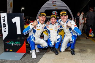 32	Team WRT		BMW M4 GT3	Sheldon van der Linde		Dries Vanthoor		Charles Weerts				 | Jeff Latham / Kyalami 9 Hour