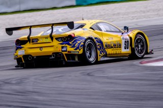 #50 Spirit of Race SA Ferrari 488 GT3 Pasin Lathouras (THA) Michele Rugolo (ITA) Alessandro Pierguidi (ITA) | SRO / Dirk Bogaerts Photography