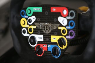 BENTLEY TEAM M-SPORT (GBR) BENTLEY CONTINENTAL GT3 STEERING WHEEL | OLIVIER BEROUD / VISION SPORT AGENCY