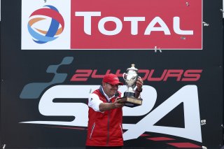CHRIS REINKE (DEU) AUDI SPORT RECEIVES THE COUPE DU ROI | OLIVIER BEROUD / VISION SPORT AGENCY
