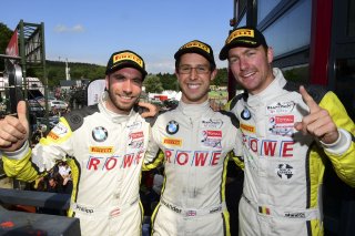 #99 ROWE RACING (DEU) BMW M6 GT3 PHILIPP ENG (AUT) ALEXANDER SIMS (GBR) MAXIME MARTIN (BEL) OVERALL WINNERS | VISION SPORT AGENCY