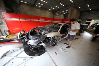 AF CORSE (ITA) GARAGE | OLIVIER BEROUD / VISION SPORT AGENCY
