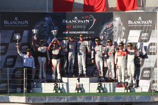 #33 BELGIAN AUDI CLUB TEAM WRT (BEL) AUDI R8 LMS GT3 ENZO IDE (BEL) CHRISTOPHER MIES (DEU) QUALIFYING RACE WINNERS | OLIVIER BEROUD / VISION SPORT AGENCY