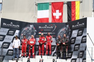 #111 KESSEL RACING (CHE) FERRARI 458 GT3 DANIEL PEREL (ZAF) STEPHAN EARLE (USA) WINNER IN AM CUP #55 AF CORSE (ITA) FERRARI 458 ITALIA GT3 CLAUDIO SDANEWITSCH (DEU) RINO MASTRONARDI (ITA) SECOND IN AM CUP #66 BLACK PEARL RACING (DEU) FERRARI 458 ITALIA GT | OLIVIER BEROUD / VISION SPORT AGENCY