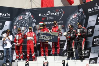 #111 KESSEL RACING (CHE) FERRARI 458 GT3 DANIEL PEREL (ZAF) STEPHAN EARLE (USA) WINNER IN AM CUP #55 AF CORSE (ITA) FERRARI 458 ITALIA GT3 CLAUDIO SDANEWITSCH (DEU) RINO MASTRONARDI (ITA) SECOND IN AM CUP #66 BLACK PEARL RACING (DEU) FERRARI 458 ITALIA GT | OLIVIER BEROUD / VISION SPORT AGENCY