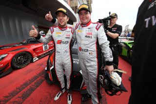 #33 BELGIAN AUDI CLUB TEAM WRT (BEL) AUDI R8 LMS GT3 ENZO IDE (BEL) ROBIN FRIJNS (NLD) WINNERS OF THE QUALIFYING RACE | OLIVIER BEROUD / VISION SPORT AGENCY