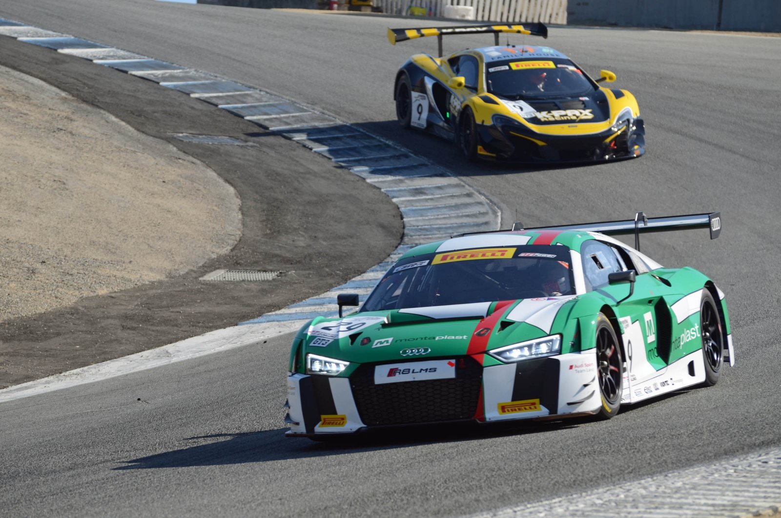 Audi Sport Team Land quickest in test session