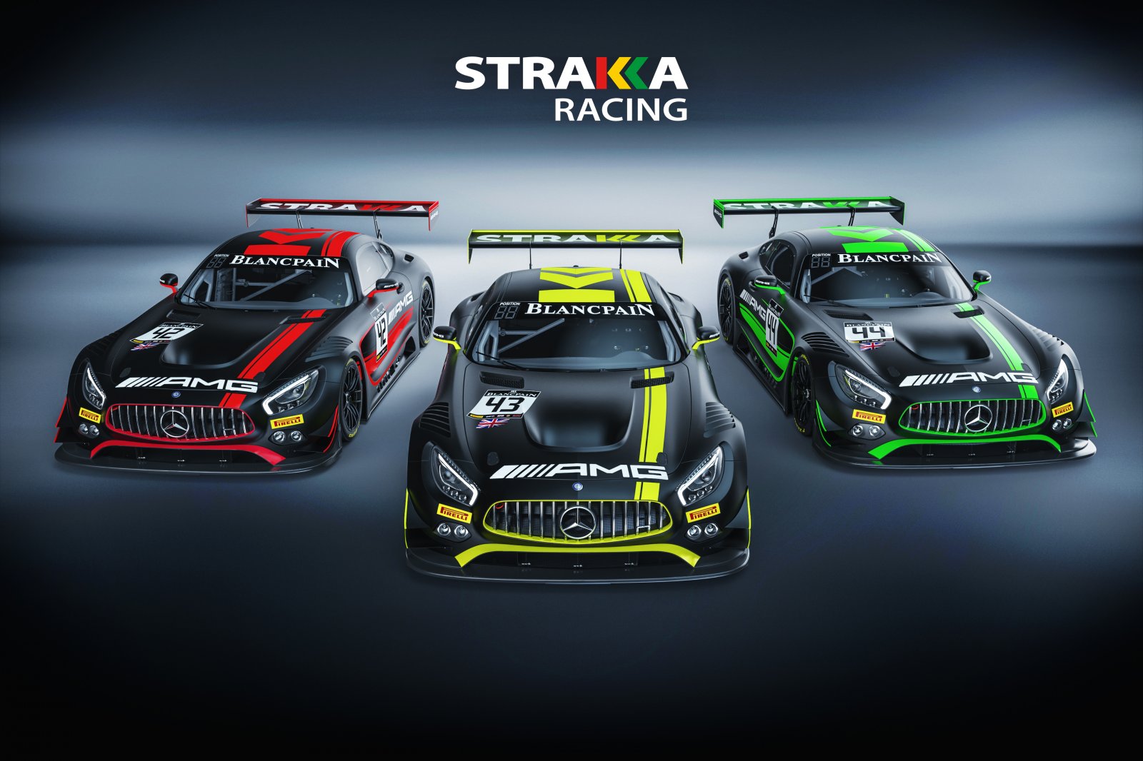 Strakka Racing with Mercedes-AMG in 2018 Intercontinental GT Challenge