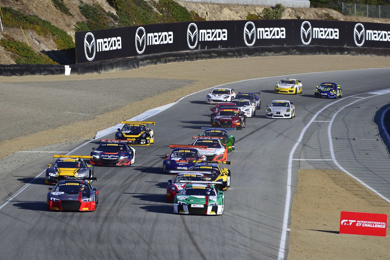 Audi Sport Team Land R8 dominates opening hours