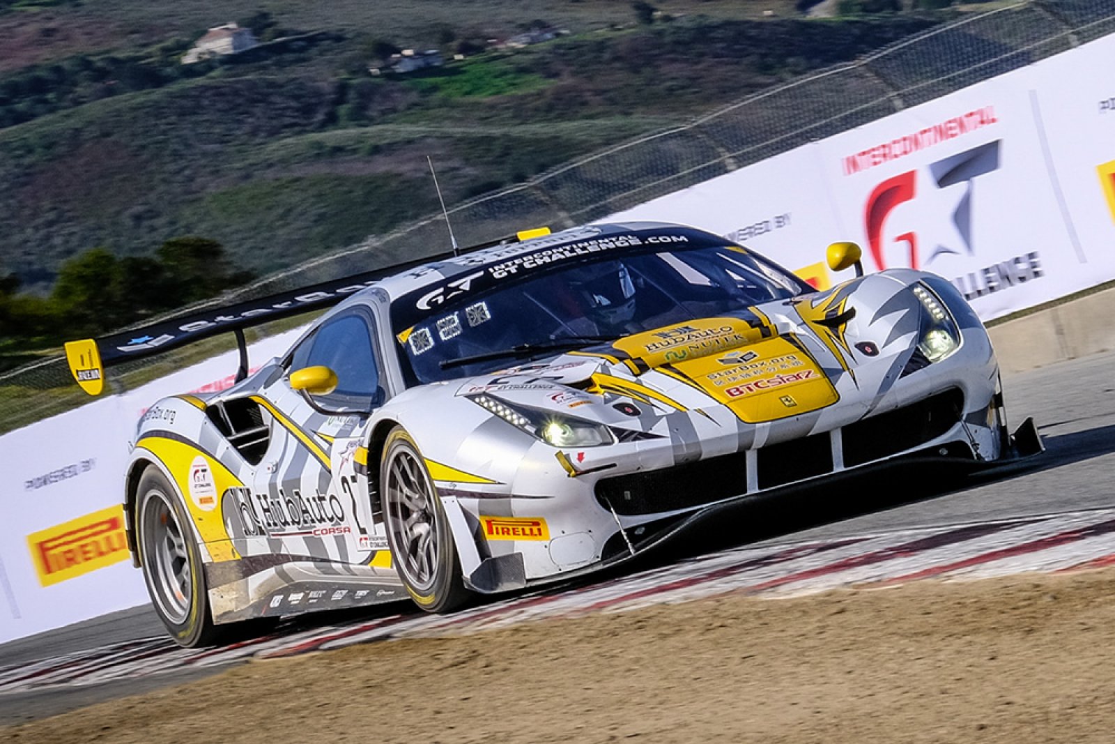 Ferrari and HubAuto Corsa claim California 8 Hours victory