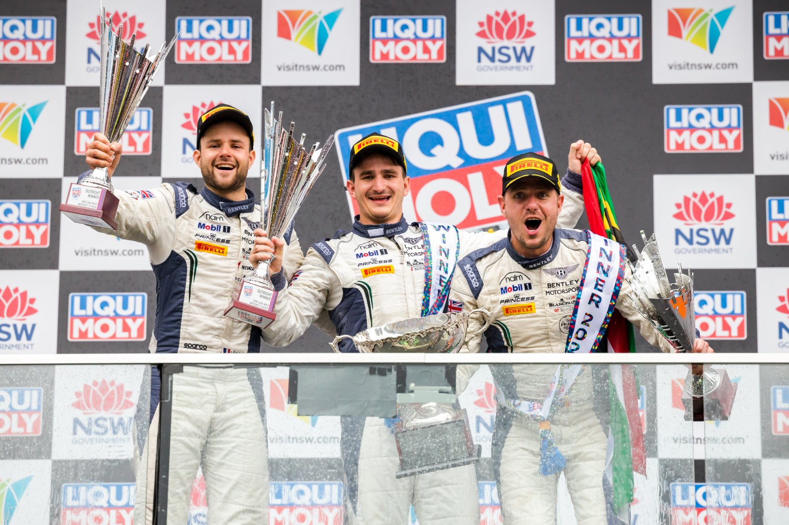 Bentley’s Gounon, Pepper and Soulet win at Bathurst