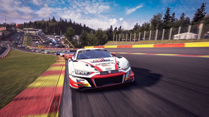 Audi drivers secure dominant Spa double in SRO E-Sport GT Series