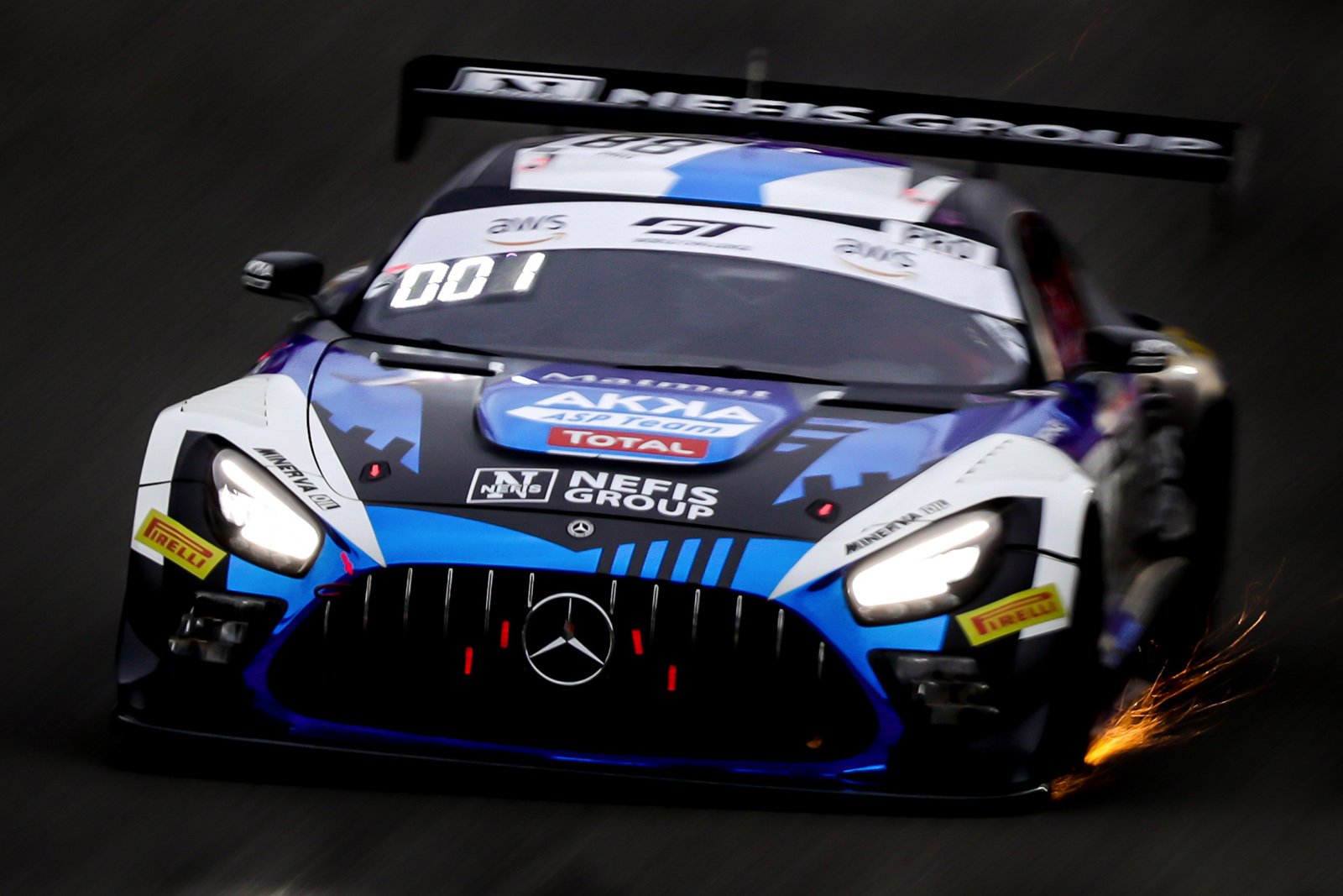 8-Hour Update: Mercedes-AMG Team AKKA ASP leads into Sunday at Total 24 Hours of Spa
