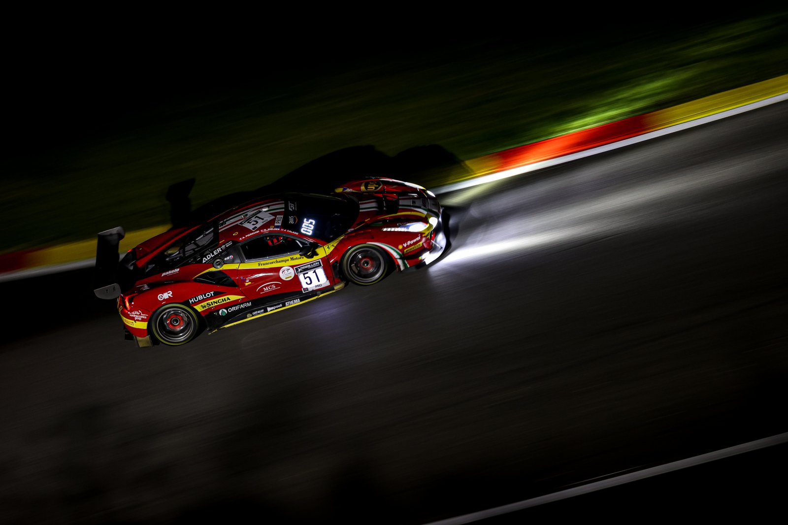 12-Hour Update: AF Corse Ferrari leads at the halfway point