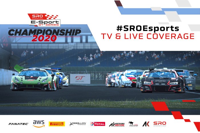 SRO E-Sport GT Series confirms extensive television and online coverage for 2020 championship