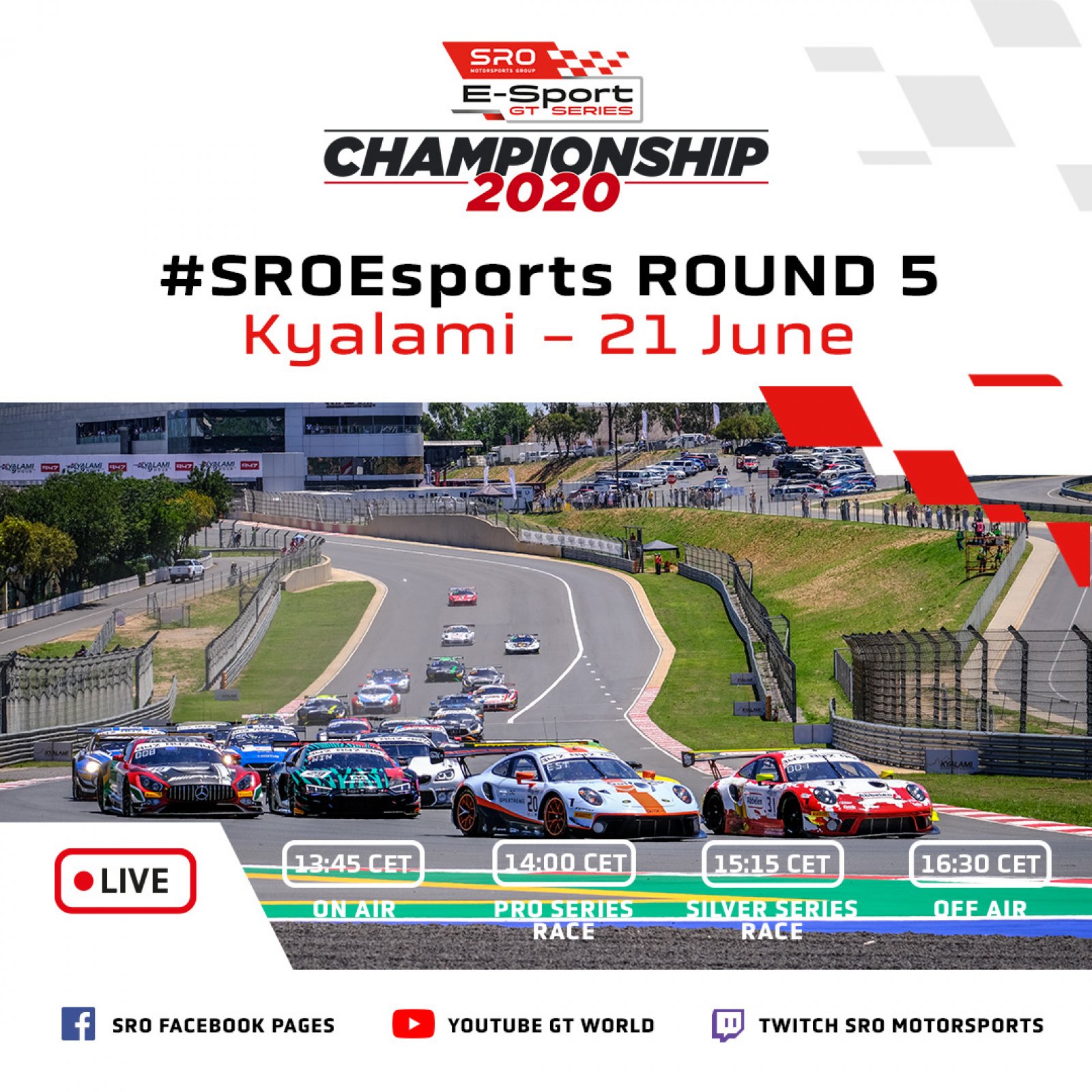  Action-packed weekend in store as SRO E-Sport GT Series prepares for title showdown