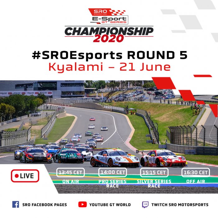  Action-packed weekend in store as SRO E-Sport GT Series prepares for title showdown