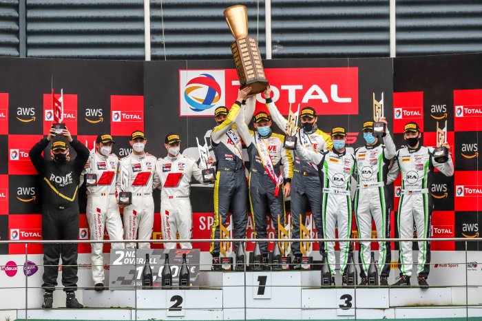 ROWE Racing survive late scare to secure Total 24 Hours of Spa victory for Porsche