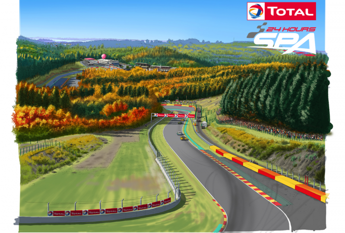 Once-in-a-lifetime 25-hour edition for the Total 24 Hours of Spa