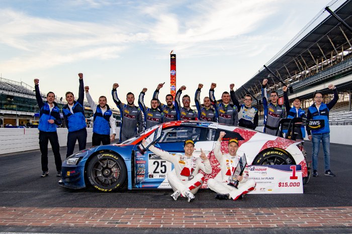 Saintéloc Racing sends Audi Sport to victory lane at Indianapolis 8 Hour Presented by AWS