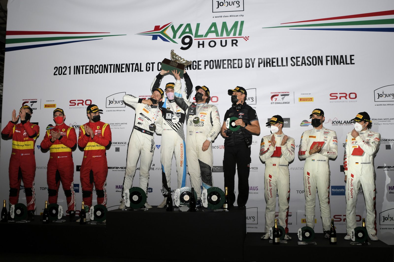 Mercedes-AMG Team AKKA ASP win Joburg Kyalami 9 Hour as Audi Sport and Ferrari share IGTC titles