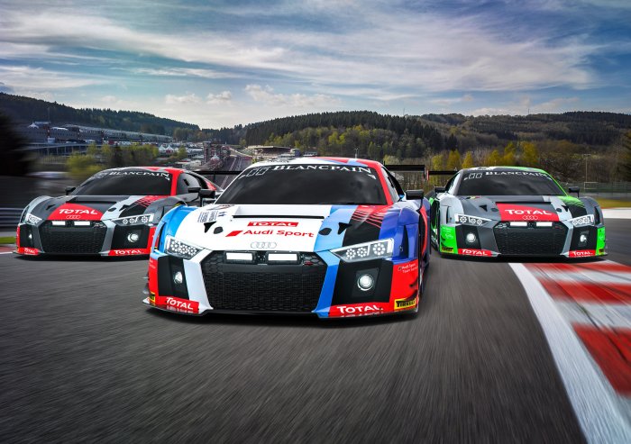 Audi aims for fifth victory in Total 24 Hours of Spa