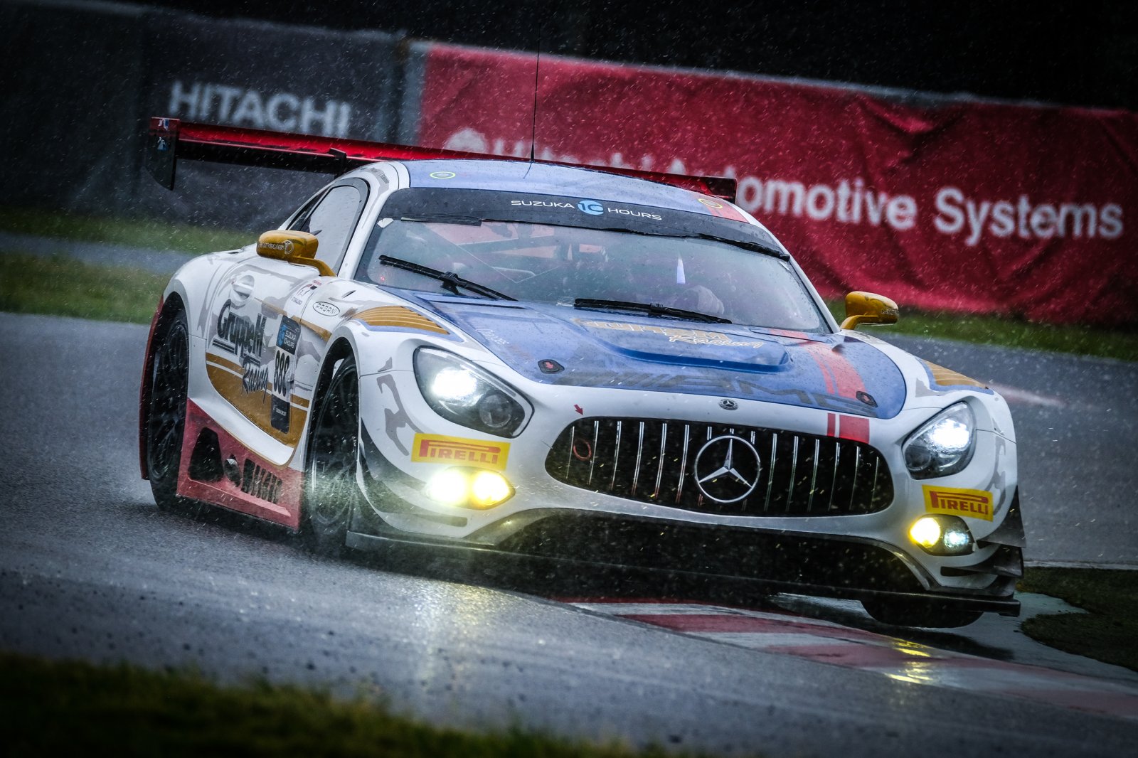 Mercedes-AMG finish one-two in rain affected first Paid Practice at Suzuka