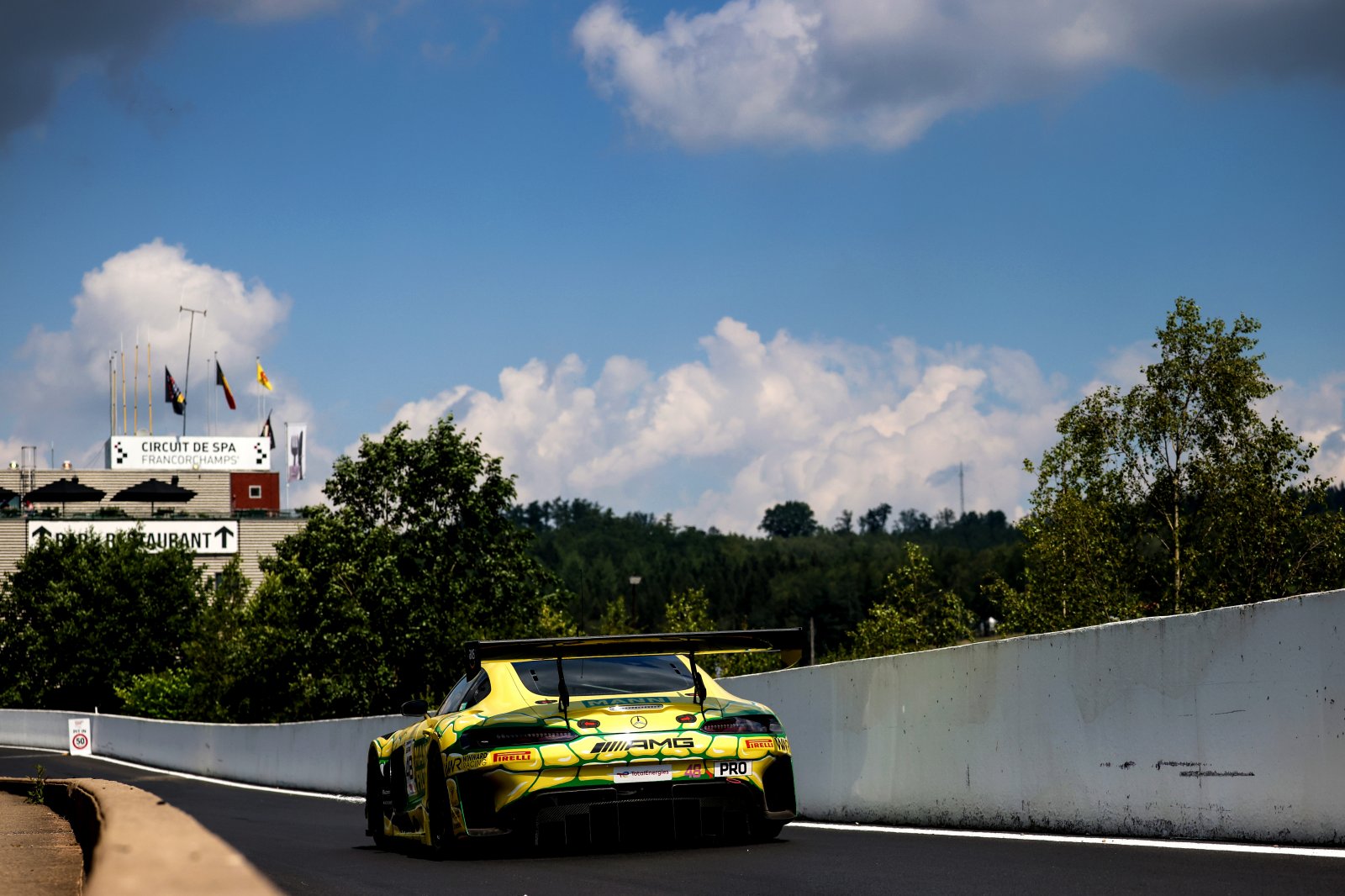 Mercedes-AMG Team Mann-Filter leads Free Practice ahead of centenary CrowdStrike 24 Hours of Spa
