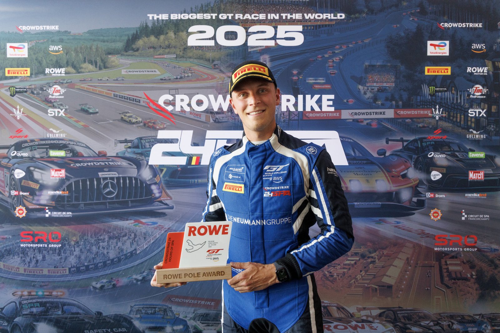 Kirchhöfer scores McLaren’s maiden #Spa24H pole; Mercedes-AMG leads IGTC two, three, four, five