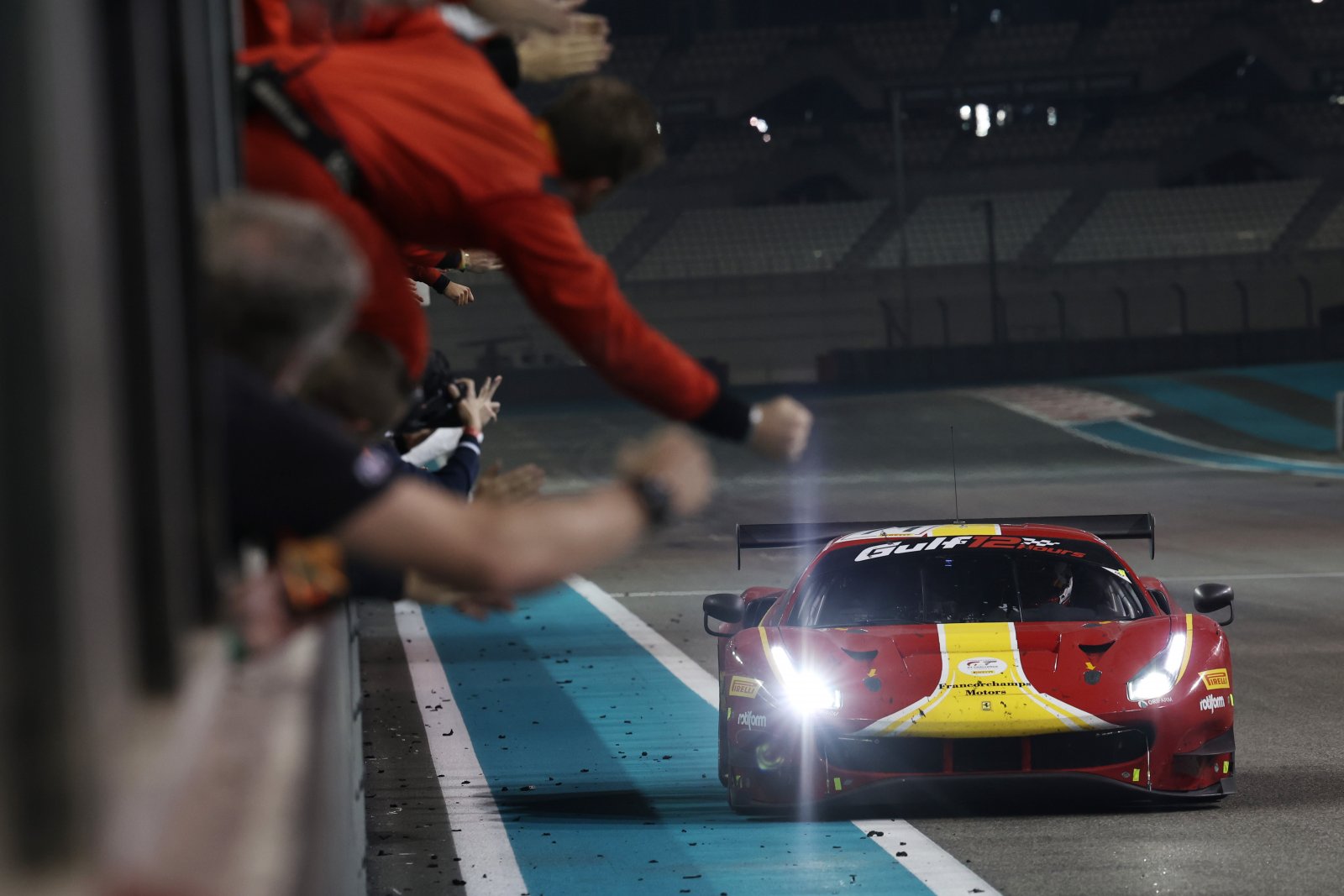 Ferrari wins Gulf 12 Hours; Juncadella crowned Intercontinental GT Challenge Powered by Pirelli champion