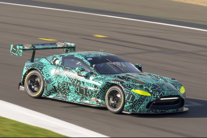 New Aston Martin GT3 spotted at Silverstone