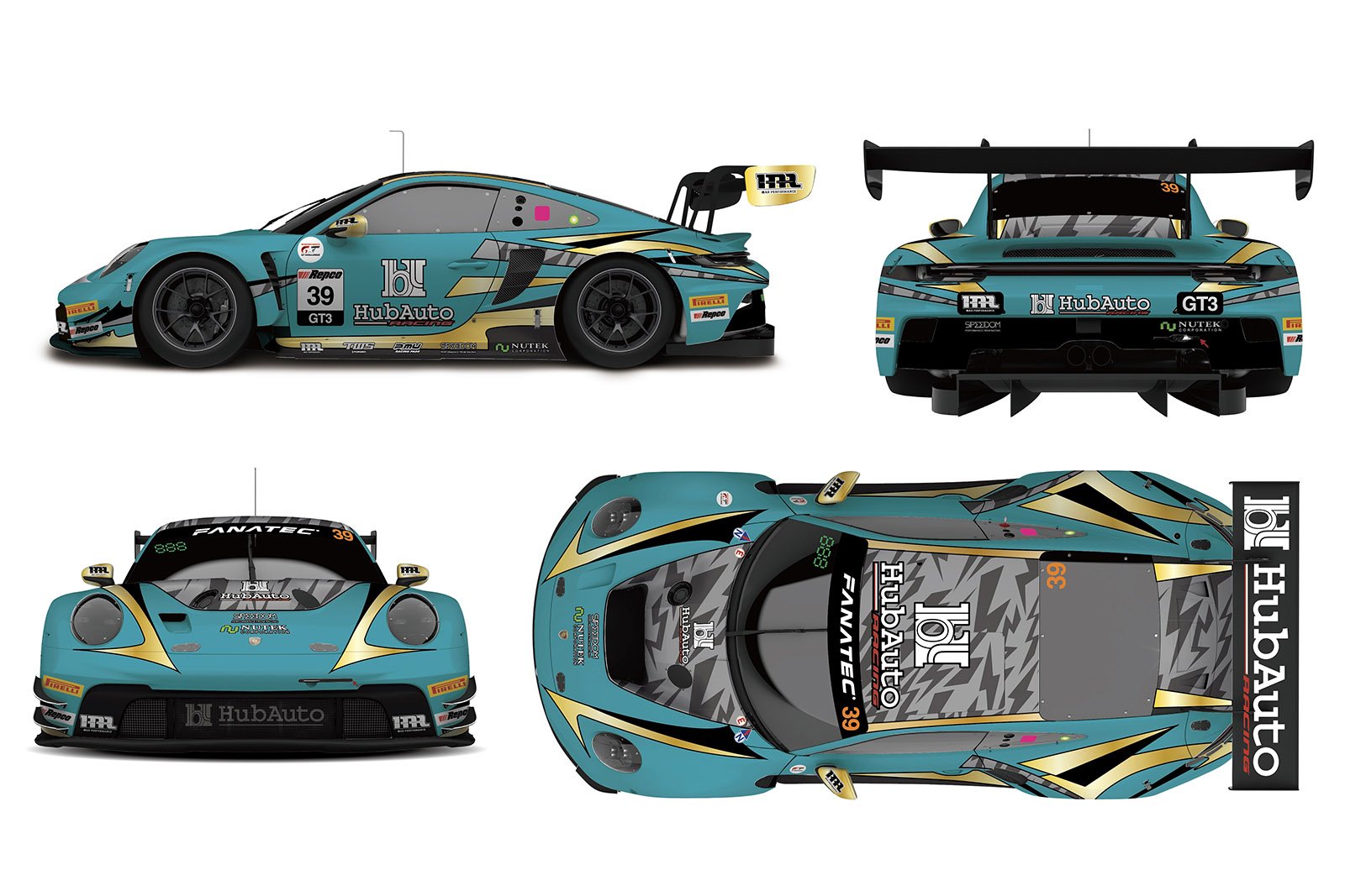 HubAuto confirms Bathurst return with new-gen Porsche