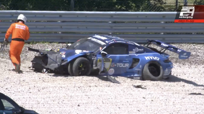 #24hNBR: Top Qualifying rescheduled after Vanthoor's accident at Aremberg