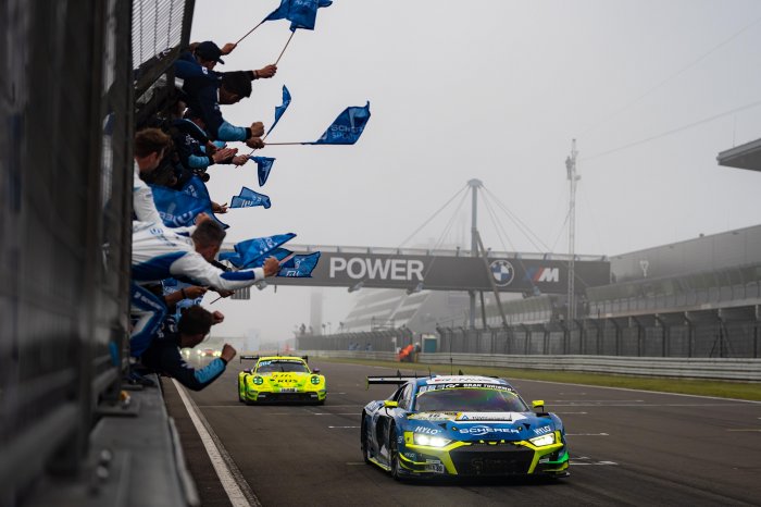 Scherer Sport PHX Audi confirmed as ADAC RAVENOL 24h Nurburgring winner