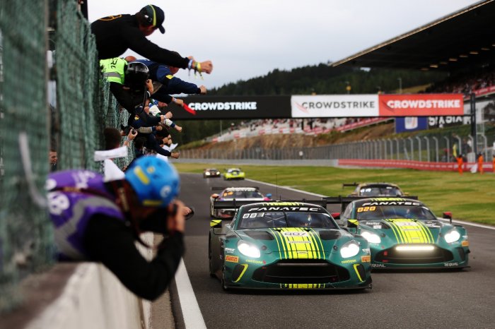 Aston Martin ends 76-year wait as BMW collects maximum IGTC points at CrowdStrike 24 Hours of Spa