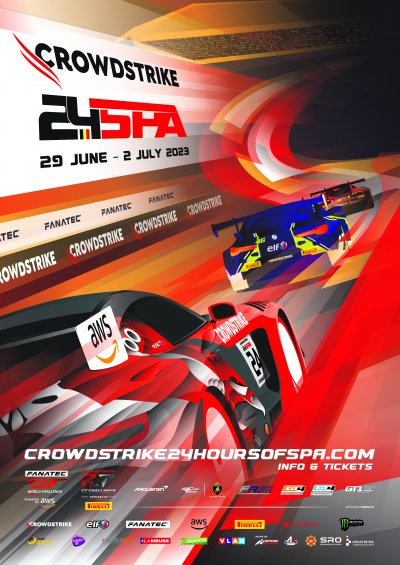 CrowdStrike 24 Hours of Spa poster