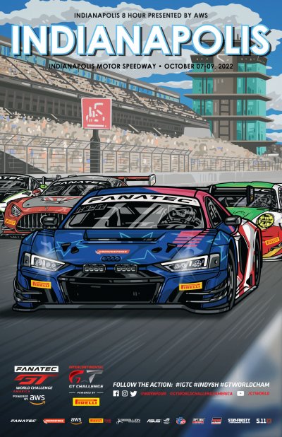 Indianapolis 8 Hour Presented by AWS poster
