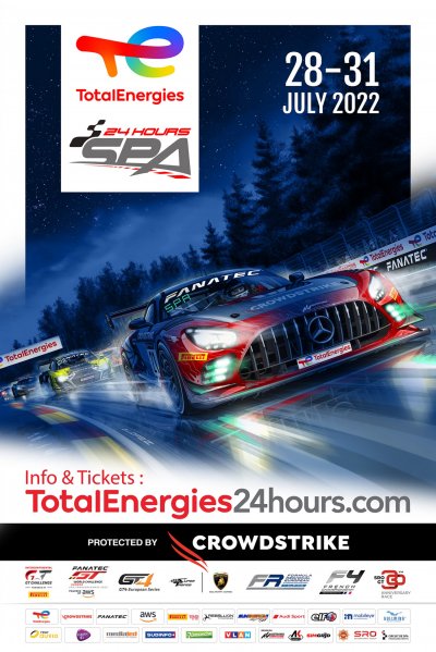 TotalEnergies 24 Hours of Spa poster
