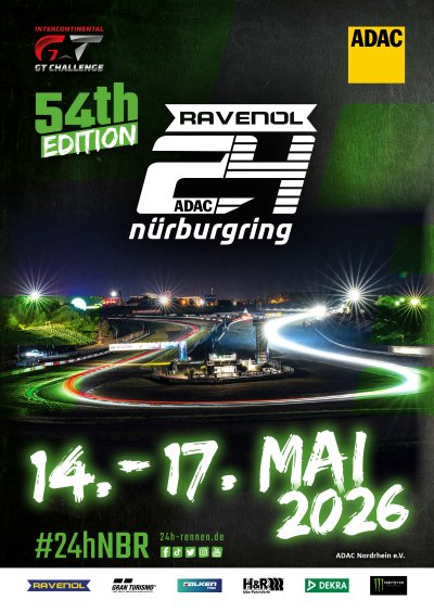 ADAC RAVENOL 24h N&uuml;rburgring poster