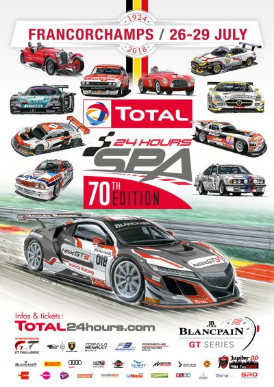 Total 24 Hours of Spa poster