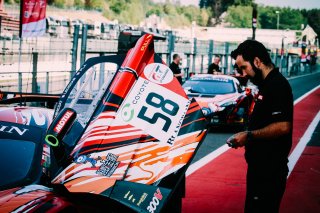 #58 Garage 59 GBR McLaren 650 S GT3 - Côme Ledogar FRA Ben Barnicoat GBR Olivier Pla FRA - -, Pitlane Ambiance
 | SRO / Patrick Hecq Photography