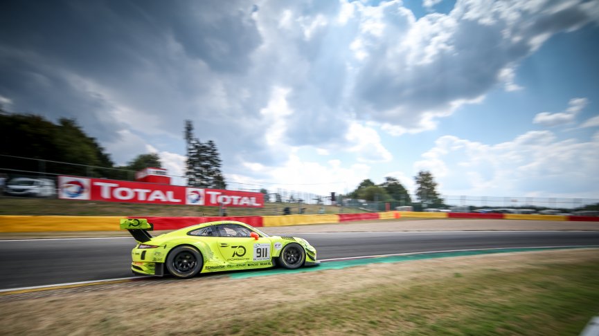 #911 Manthey-Racing DEU Porsche 911 GT3 R - - - Frederic Makowiecki FRA Romain Dumas FRA Dirk Werner DEU, Free Practice
